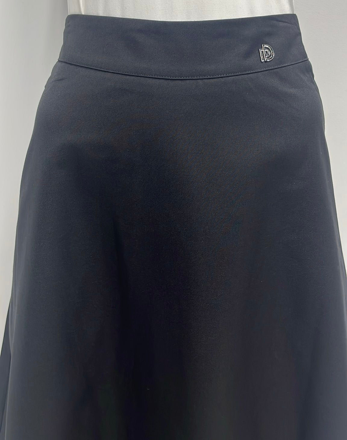 PEODE DESIGN A-LINE CIRCLE SKIRT-29" BLACK