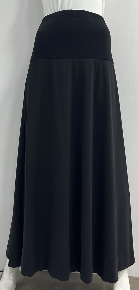 TOUCHE ECLAT MATERNITY SKIRT W LINING-MAXI BLACK