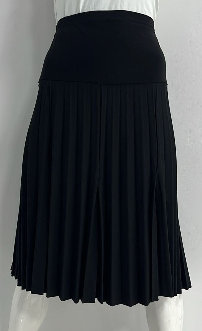 SAMS FASHION MATERNITY MESSY PLEATED SKIRT-27 BLACK