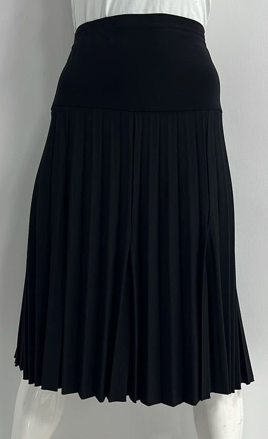 SAMS FASHION MATERNITY MESSY PLEATED SKIRT-27 BLACK