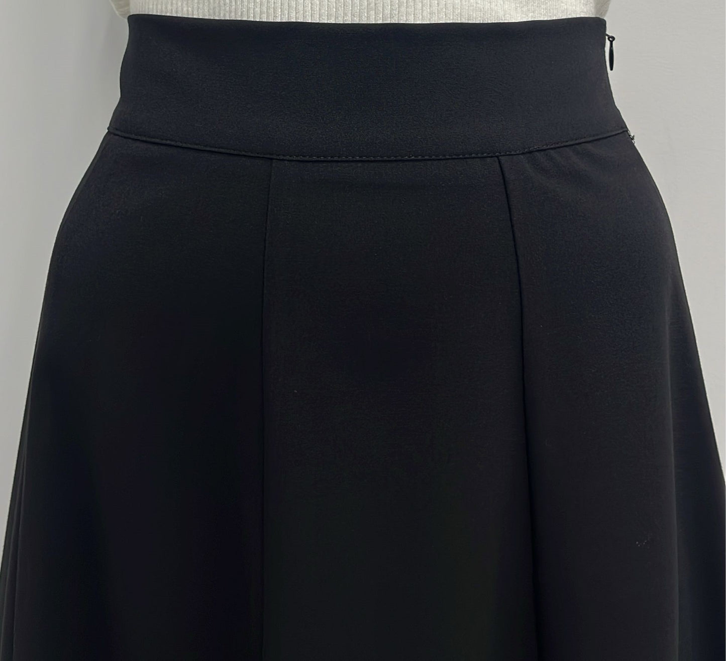 SAMS FASHION STRAIGHTER PANELED SKIRT-MIDI BLACK