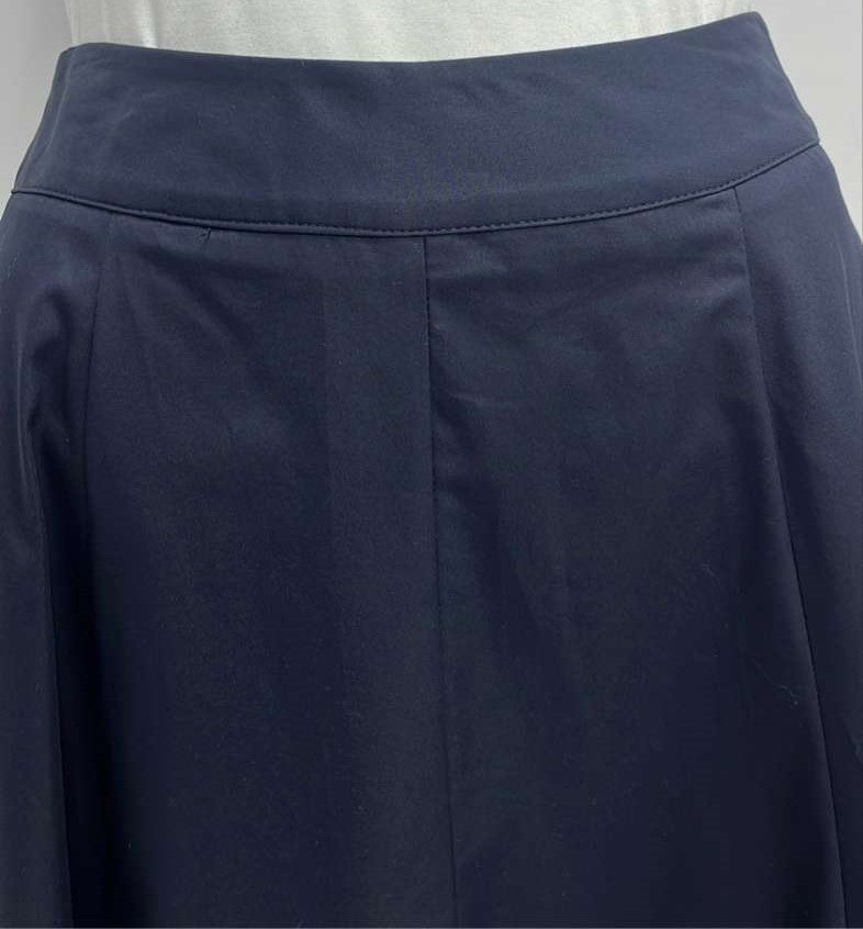 WEEKEND/CLASS TRUMPET SKIRT W BOW-MIDI NAVY